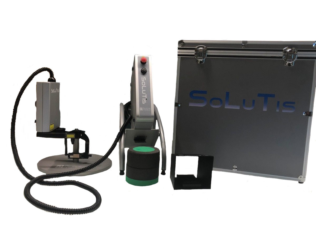 Quantel SoLuTis SLT青光眼激光系统w Haag型附着体SLA &病例