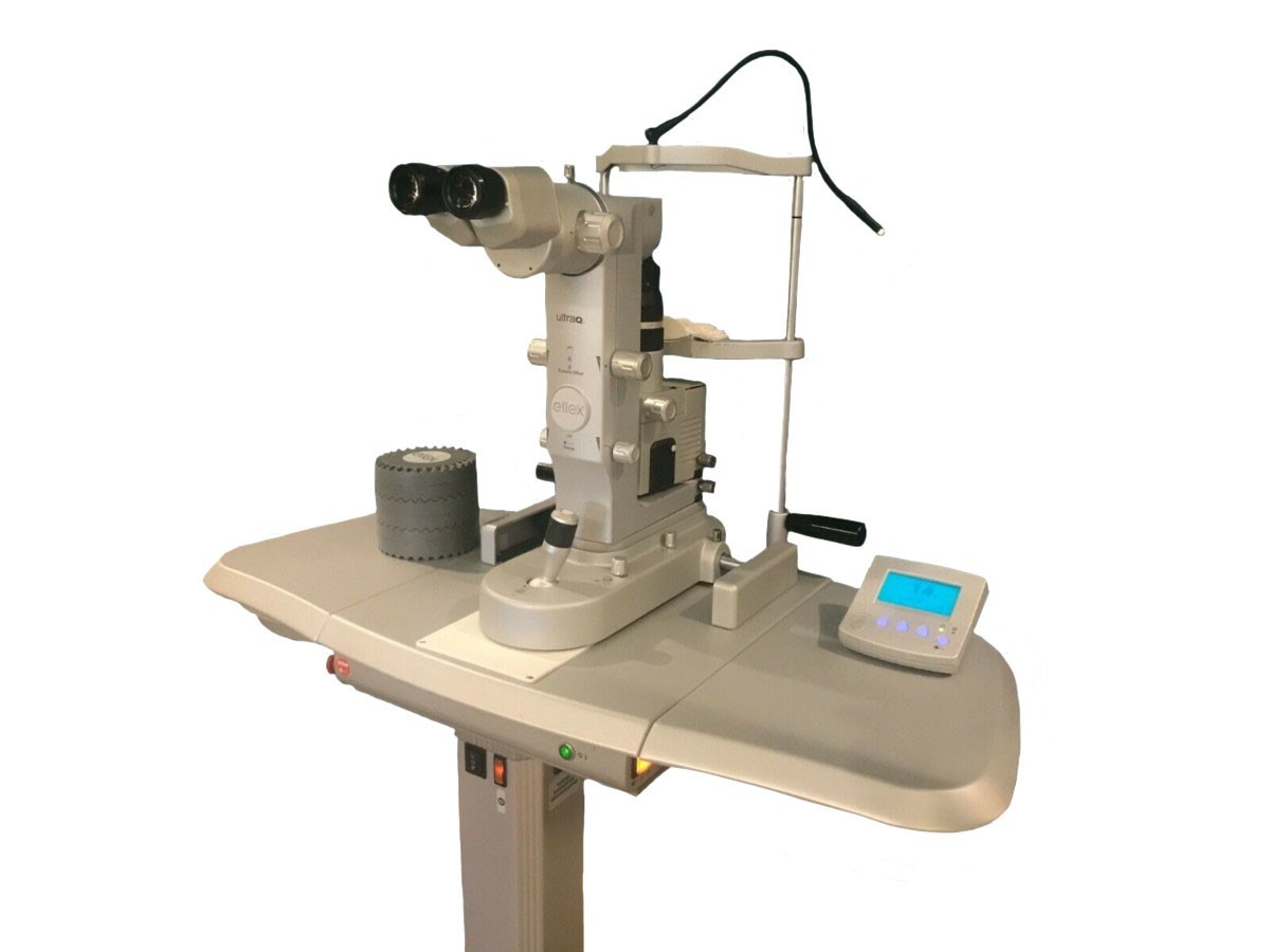 Ellex Ultra Q Ophthalmic YAG Laser System with Factory Power Table LQP3106-U