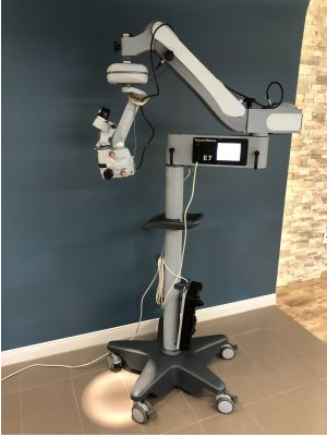 endureE7 1 photo endureE7 1 ENDURE E7 Surgical Ophthalmic Microscope w ILLUMIN i & Carl Zeiss f170 Optics O/R Microscope