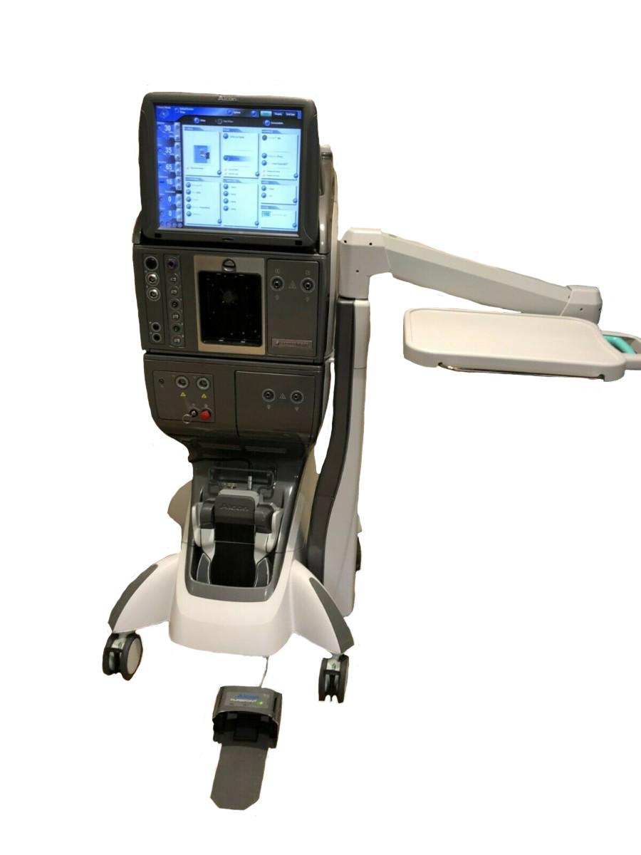 Alcon Constellation Phacoemulsification Vitrectomy System Purepoint Green Laser photo Alcon星座超声乳化玻璃体切除术系统Purepoint Green Laser卡尔蔡斯Cirrus 4000光谱域OCT HD Windows操作系统CPU