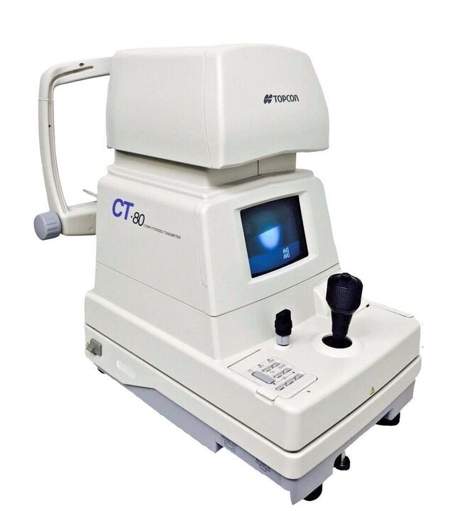 laser photo 激光Topcon CT 80非接触式计算机数字眼压计