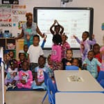 So cute to see the kids surprised faces and delight as Santa walked through their classroom door. 150x150 Potter Elementary School