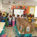 These kids were completely shocked and delighted as Santa walks through the door. 150x150 Potter Elementary School