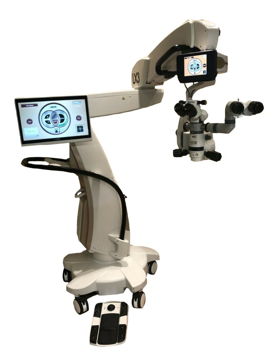 酒精度on LuxOR LX3 Illumin i Ophthalmic Surgical Microscope w Observation Oculars Ophthalmic Equipment