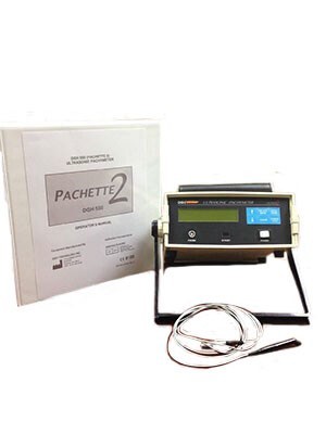 DGH超声Pachymeter Pachette 2型DGH 550 1 A2000Pro A扫描和人工晶体计算器与10MHz探针