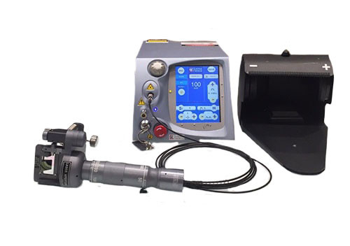 Quantel Medical Vitra 532绿色氩激光带蔡司风格缝隙灯附件Lumenis Novus Spectra 532绿色激光