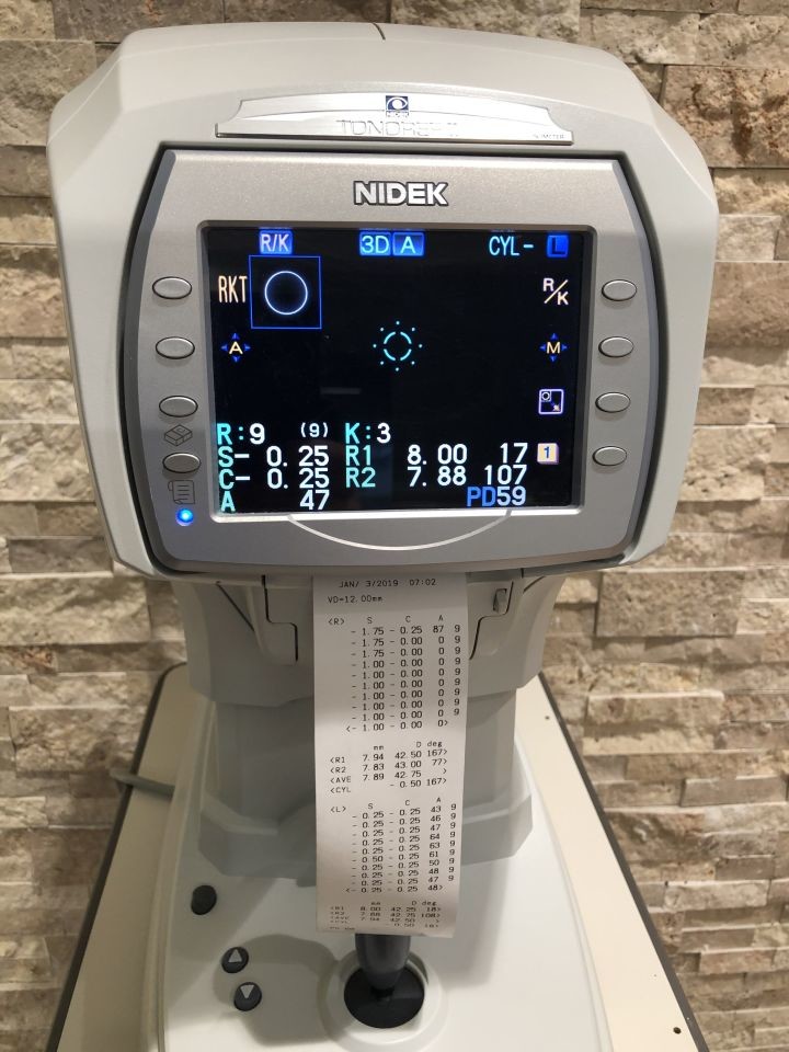 NIDEK Marco Tonoref II ARK NCT非接触式眼压计自动屈光角膜计