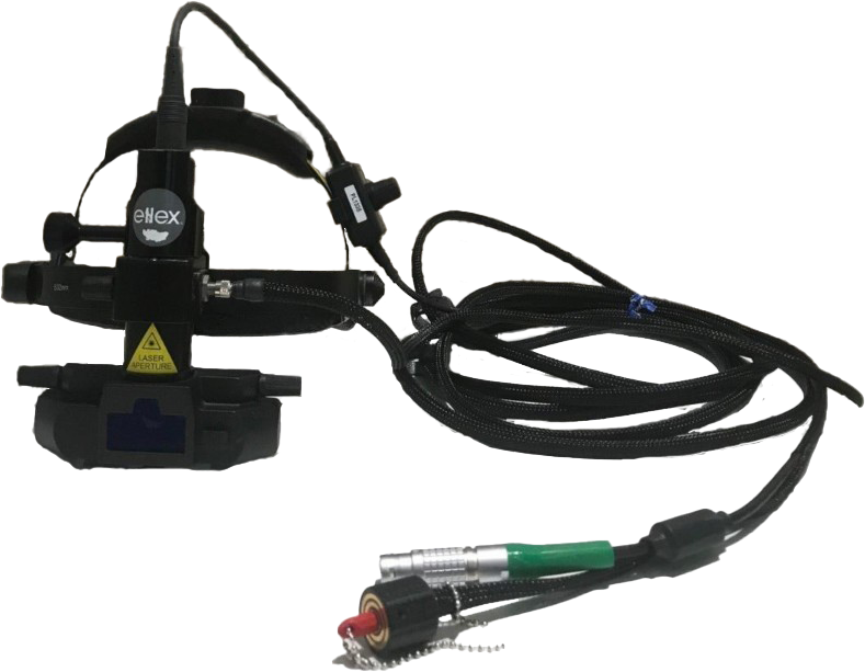 ELLEX激光间接OPHTHALMOSOPE LIO光圈为SOLITAIRE 532NM绿色激光器EllexI3 Eye Cubed A Scan B Scan